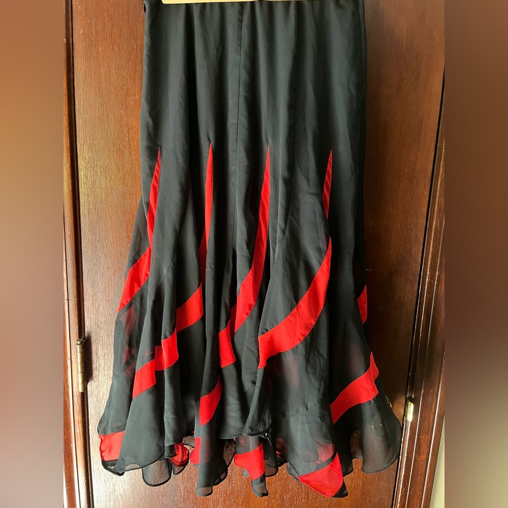Ballroom smooth practice skirt